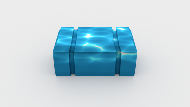 ocean box - ed 1 3D Модель .c4d .max .obj .3ds .fbx .stl .blend 