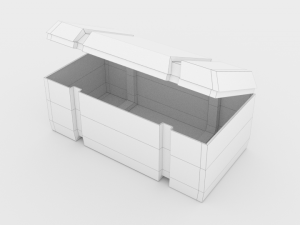 ocean box - ed 1 3D Модель