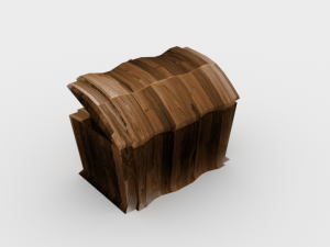 wooden chest - ed 1 Modelo 3D