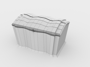 wooden chest - ed 1 Modelo 3D
