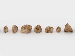 realistic stones - ed 1 3D Model