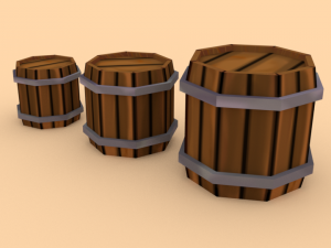 woodenbarrel - ed 2 3D Model