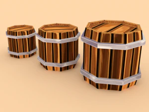woodenbarrel - ed 2 3D Model