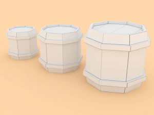 woodenbarrel - ed 2 3D Model