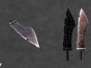 pbr fantasy swords 3D-Modell