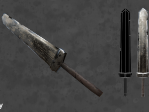 pbr fantasy swords 3D-Modell
