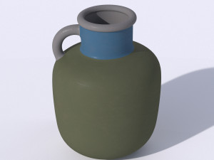 ikea ypperling green vase 3D 모델