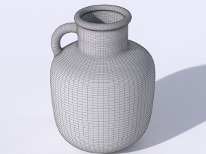 ikea ypperling green vase 3D Модель