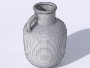 ikea ypperling green vase 3D Модель