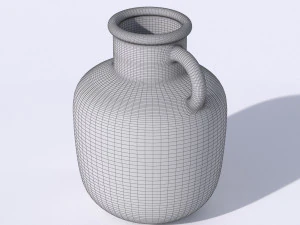 ikea ypperling green vase 3D Model