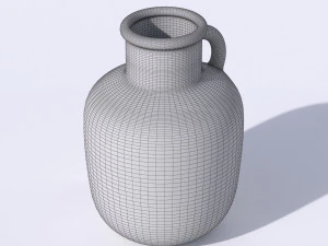 ikea ypperling green vase 3D Model
