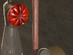 steam lamp Model 3D