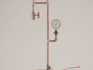 steam lamp 3D Model