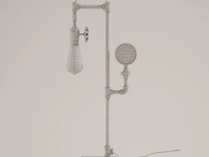 steam lamp 3D Model