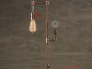 steam lamp 3D Model