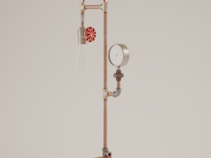 steam lamp Model 3D