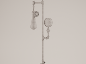 steam lamp Model 3D