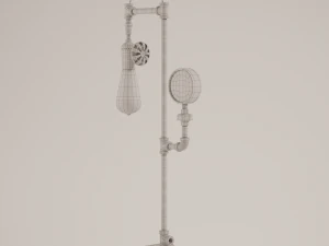 steam lamp 3D Model