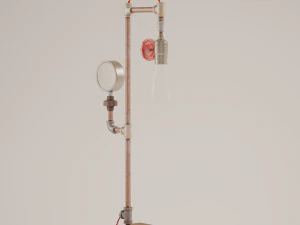 steam lamp 3D Model
