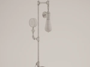 steam lamp 3D Model