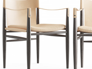 trussardi saddle chair 3D Model