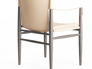 trussardi saddle chair 3D Model