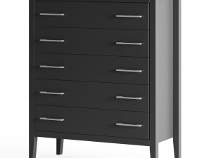 tallboy drawer no 01 by coastwood 3D Модель