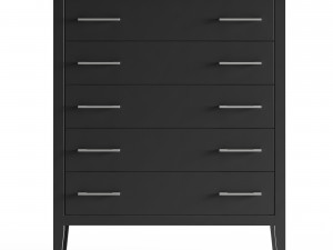 tallboy drawer no 01 by coastwood Modelo 3D