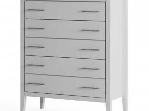 tallboy drawer no 01 by coastwood 3D Model