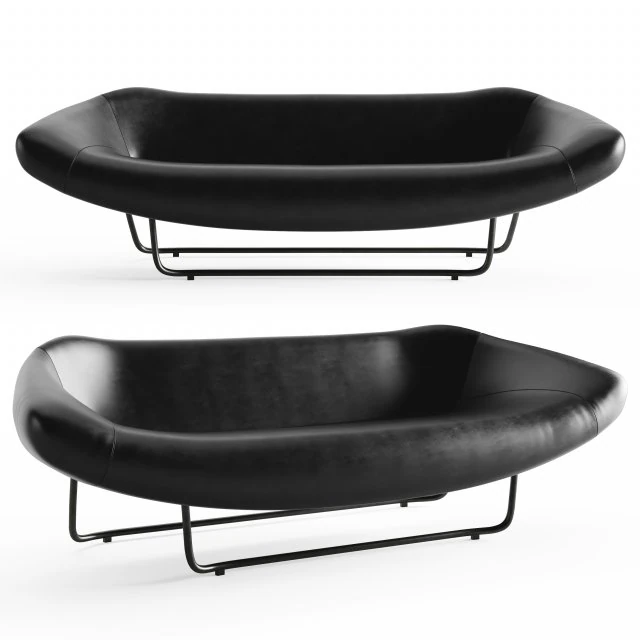 dc 1414 sofa by vincenzo de cotiis 3D Model .c4d .max .obj .3ds .fbx .stl .blend