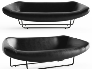 dc 1414 sofa by vincenzo de cotiis Modèle 3D