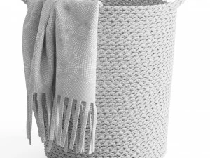 laundry basket 3D Model
