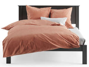 queen size bed no 01 by coastwood 3Dモデル