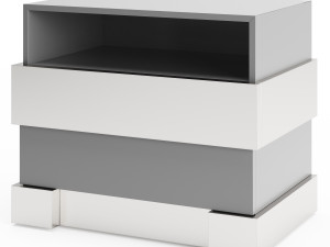 la futura adesso nightstand 3D 모델