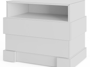 la futura adesso nightstand 3Dモデル
