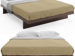 kyoto japanese bed 3Dモデル