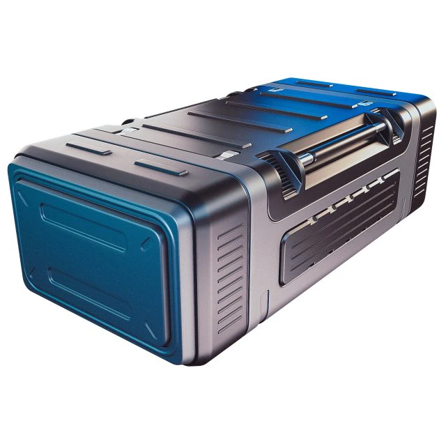 Sci-fi container 3D Model .c4d .max .obj .3ds .fbx .stl .blend