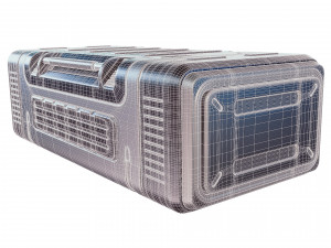 Sci-fi container 3D मॉडल