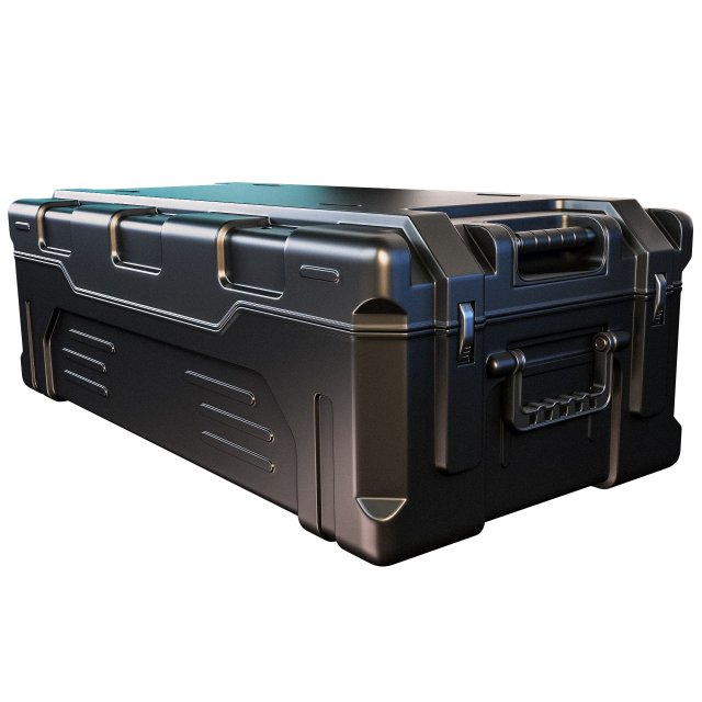 sci-fi container Modelo 3D .c4d .max .obj .3ds .fbx .stl .blend 