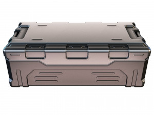sci-fi container Modelo 3D