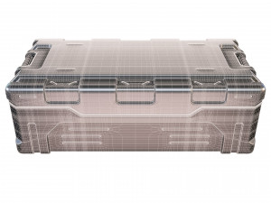 sci-fi container Modelo 3D