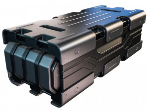 bilim kurgu konteyneri 3D Model