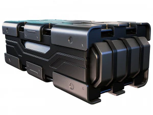 sci-fi container 3D Model