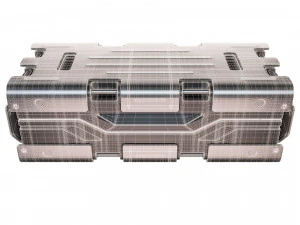 sci-fi container 3D Model