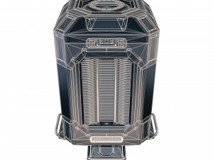 sci-fi power generator Model 3D