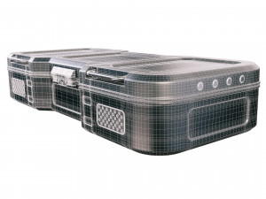 sci-fi container 3D मॉडल