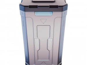 sci-fi container 3D Model
