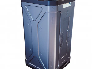 sci-fi container 3D Model
