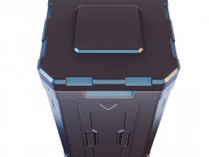 sci-fi container 3D Model