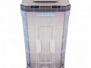 sci-fi container 3D Model